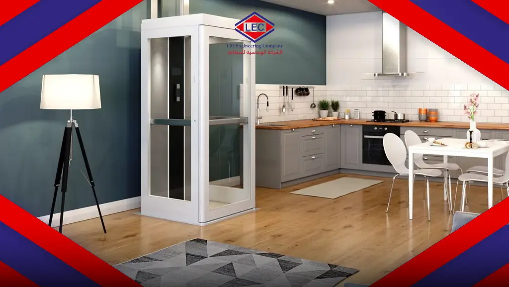 مصاعد منزلية صغيرة وبدون قواعد تأسيس