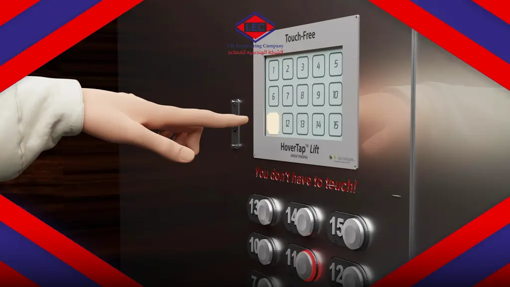 مكونات لوحة تحكم المصعد