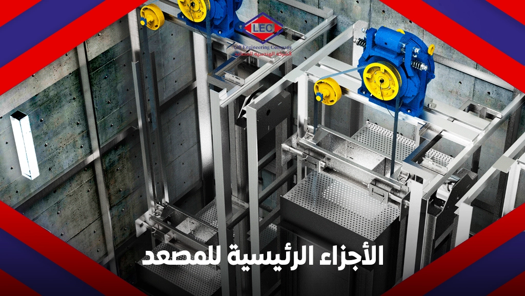 أنواع المصاعد والأجزاء الرئيسية للمصعد